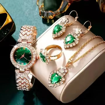 Watch Jewelry Set