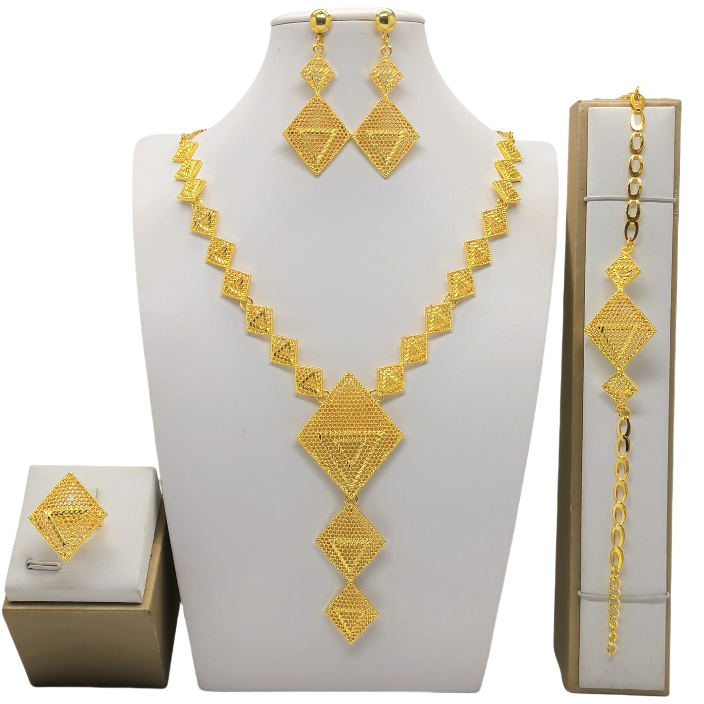 Gold Jewelry set