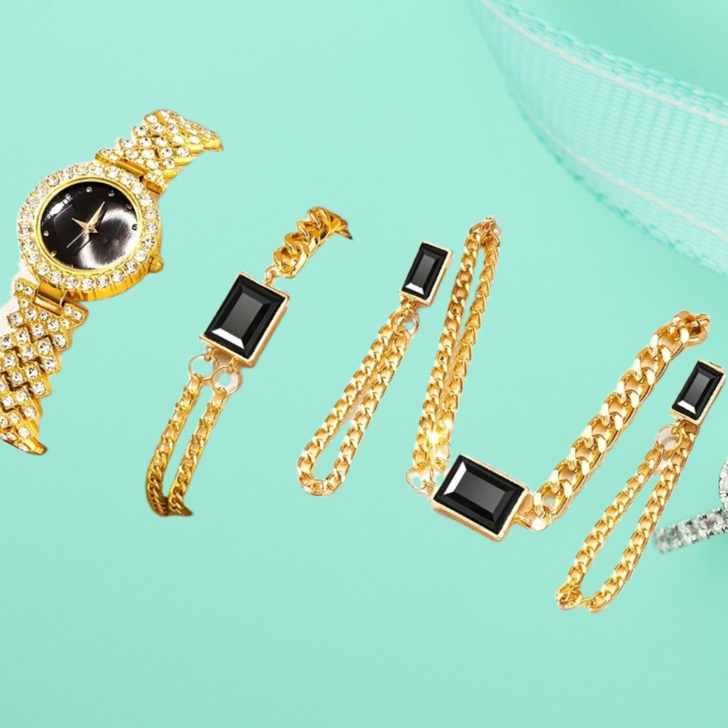 Watch Jewelry Set