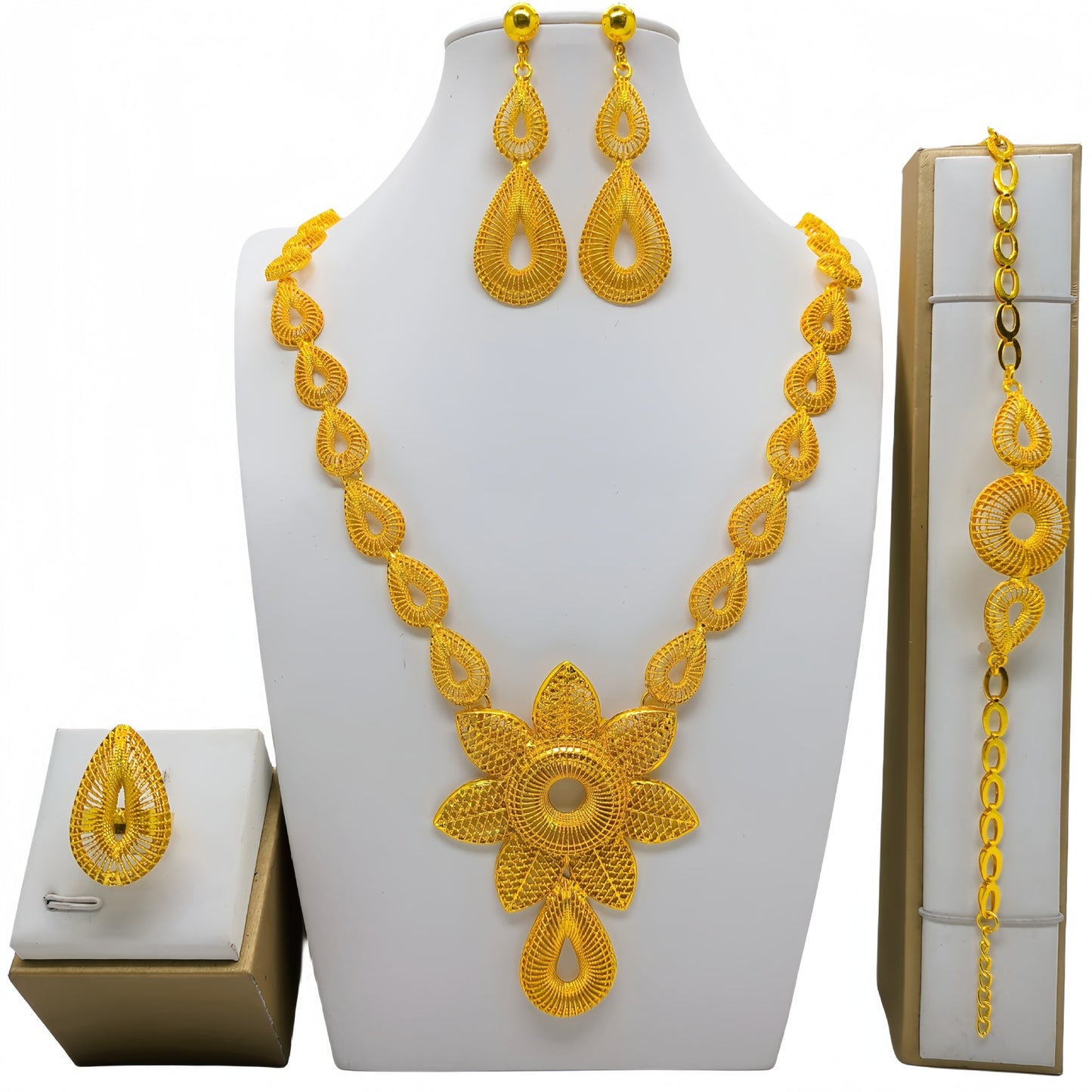 Gold Jewelry set