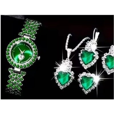 Watch Jewelry Set