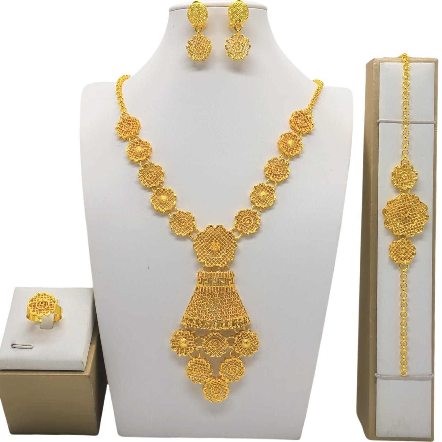 Gold Jewelry set