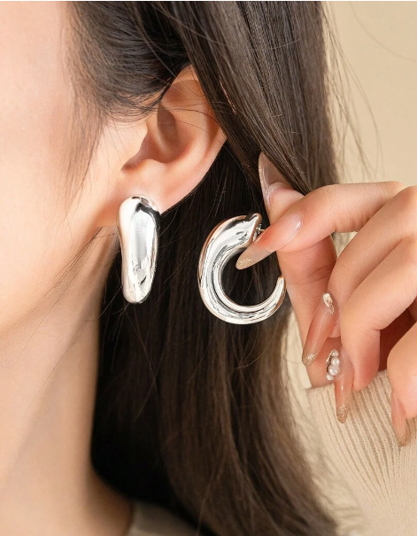 Stud Earrings Set Suitable For Women's Daily Wear